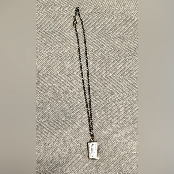 California Double Sided License Plate Dog Tag Necklace - Picture 4 of 5